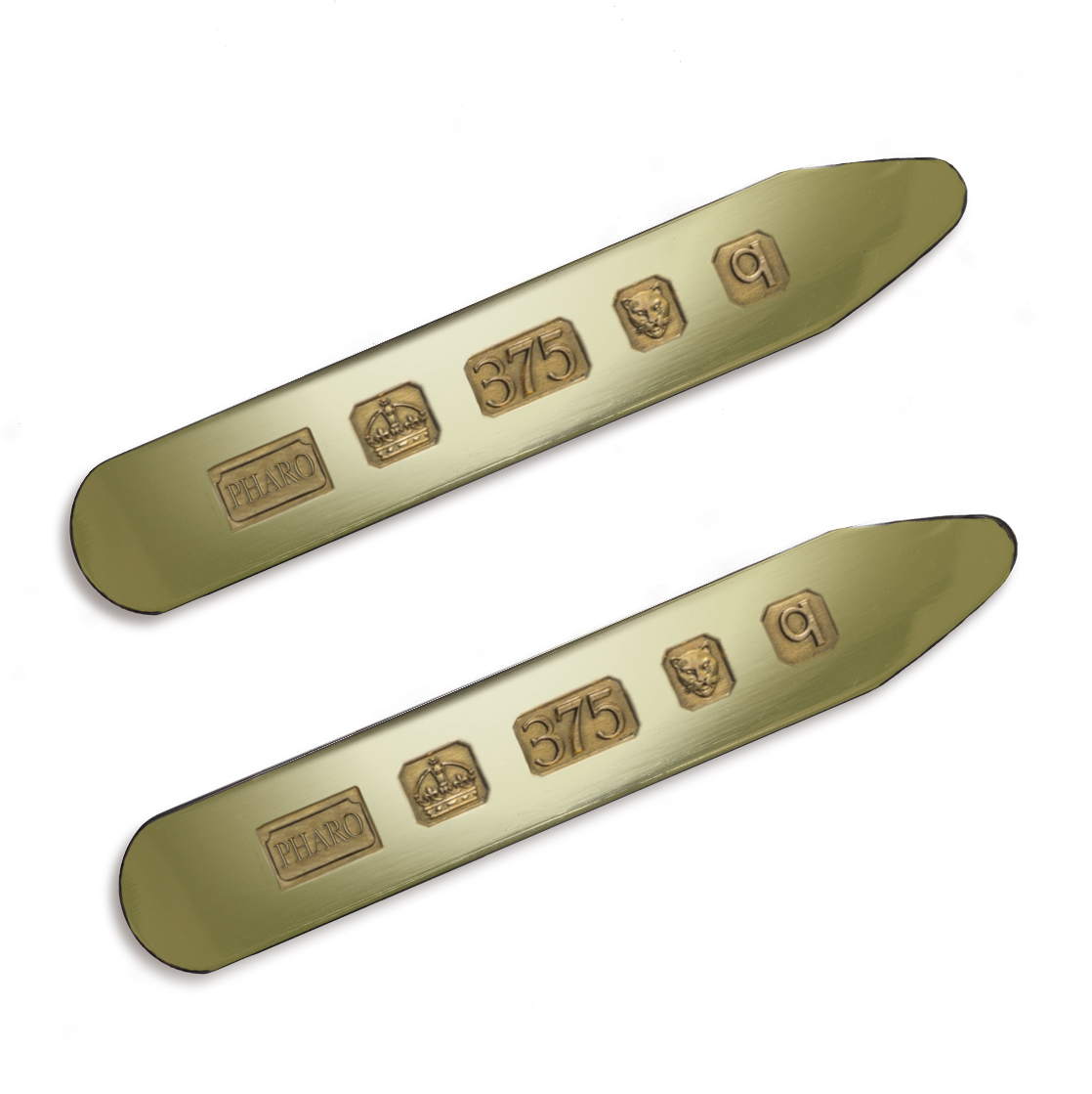 The Londoner 9K Gold Classic Collar Stiffener