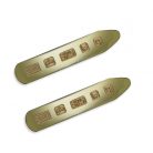 The Londoner 9K Gold Cutaway Collar Stiffener