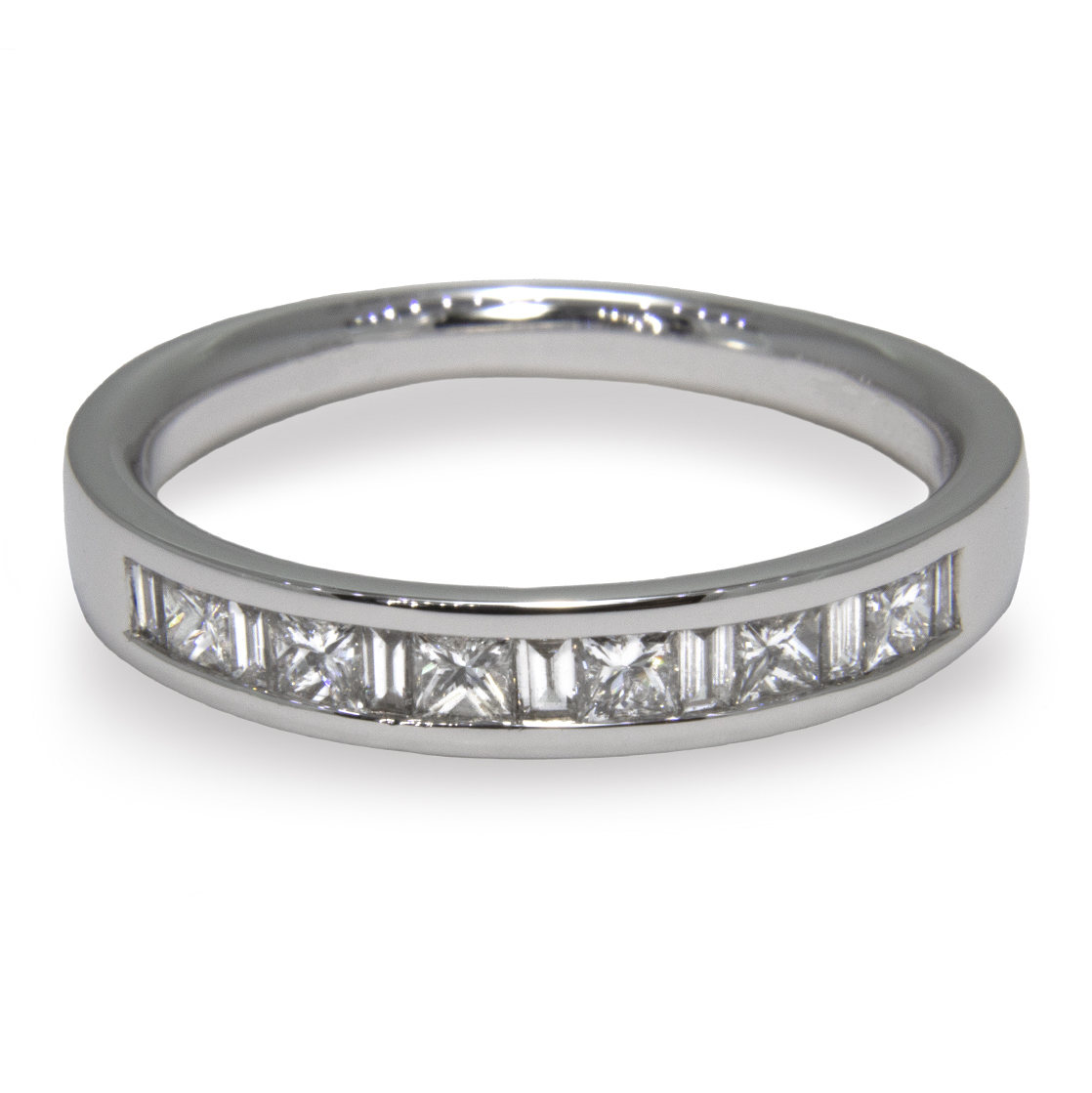 0.40ct Diamond Half Eternity Style Platinum 950 Band