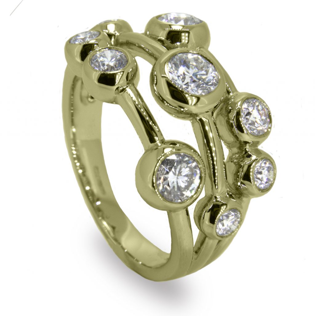 Diamond Dancer 1.54ct tw Ring